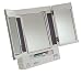Jerdon JGL9W 5X Magnification Tri-fold Lighted Mirror