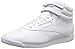 Reebok Women's Freestyle Hi Lace-up Fashion Sneaker,White/White/White,9 M US