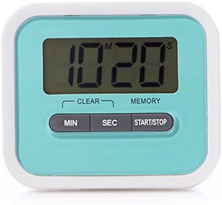 Electronic Digital Kitchen Timer Countdown &amp; Count Up Clock Loud Alarm . Heavy Duty Electronic Digital Timers with Loud Alarm. (Blue)