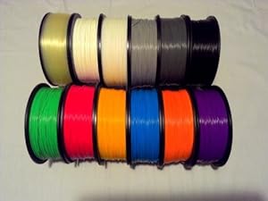 Filament Outlet Random Color ABS 1.75mm 3D Printer Filament 1kg (2.2lbs) spool USA *Read Description* by Filament Outlet