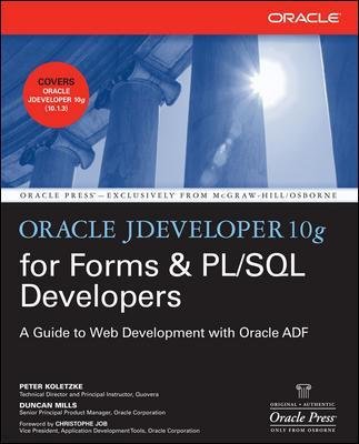 Oracle Jdeveloper 10g for Forms & Pl/Sql Developers under JDeveloper in The Books Store