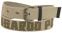 Kangaroo Poo Mens Belt Stone