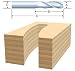 Bosch 85962M Solid Carbide 1/2-Inch x 1-1/2-Inch Up Spiral Triple Flute 1/2-Inch Shank Router Bit