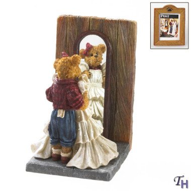 Boyds Bears Resin Prom Dress Norman Rockwell Bearstone - Resin 5.00 IN