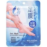 2 Pairs (4 pcs) of ROLANJONA Exfoliating Foot Mask Peeling Feet Masks , Exfol...