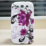 Bingsale� Qualit�t Wei� Und Rosa Blumen Muster Silikon Schutzh�lle H�lle Tasche Case Cover F�r Samsung Galaxy S3 SIII I9300 i9300 mit Displayschutzfolie Samsung Galaxy S3 Schutzfolievon "Bingsale"