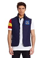 Solera Y Arte Chaleco Guateado (Marino)