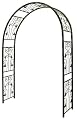 Austram Vintage Arbor, Antique Green - 60