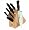 image J.A. Henckels Four Star 9-Piece Block Set