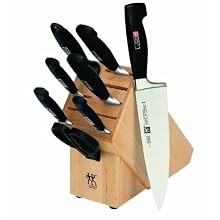 Zwilling JA Henckels Four Star 9-Piece Knife Set with Block