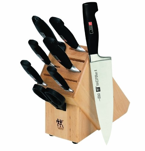 J.A. Henckels Four Star 9-Piece Block Set