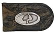 Mossy Oak Leather Money Clip - Collegiate Series