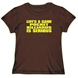 Brown T Shirt Womens Life is a game, Pocket Pool is serious! Grand Sport 419PXiE3vcL. SL160 Brown T Shirt Womens Life is a game, Pocket Pool is serious! Grand Sport