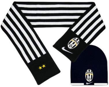 FC Juventus Hat & Scarf Set by Nike FC Juventus Hat & Scarf Set by Nike
