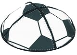 Leather Sports Kippot kippah kipa kipah yarmulke yarmulka head covering - Soccer