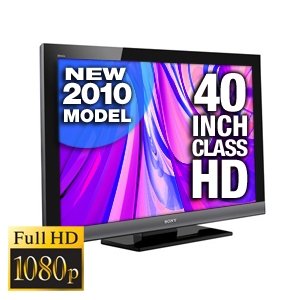 Sony BRAVIA EX 400 Series 40-Inch LCD TV, Black