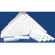 100 White Swirl Cotton Boxes Jewelry Bracelet Watch Displays 8"