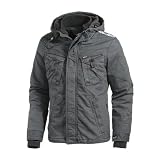 Khujo Jacke Männer, oliv, M