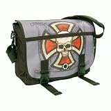 DadGear Cross & Skull Messenger Diaper Bag