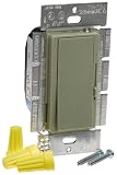 Lutron DVSC-600P-GB Diva 600W Single Pole Dimmer Greenbriar