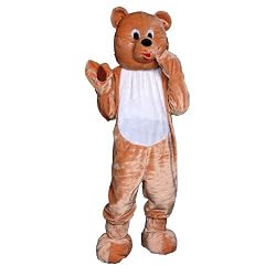 Dress Up America 359-Adult Teddy Bear Mascot - One Size Fits Most
