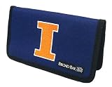 University of Illinois Fighting Illini Logo College Logo Checkbook Cover or Graduation Gift, Birthday, For Man or Woman Best Best Unique Gifts and Gift Ideas for Man Men Him Her Women Ladies or Students OFFICIAL NCAA Merchandise
