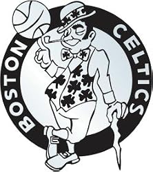Boston Celtics Silver Auto Emblem - Basketball Sports Merchandise