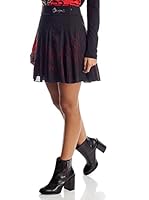 Desigual Falda Yarn Stitching (Negro)