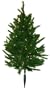 Good Tidings CHT02188 3-Feet Tall Carolina Artificial Prelit Christmas Tree