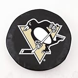 NHL Pittsburgh Penguins Tire Cover Color: Black, Size: Y