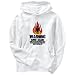 Hoodie Mens White 