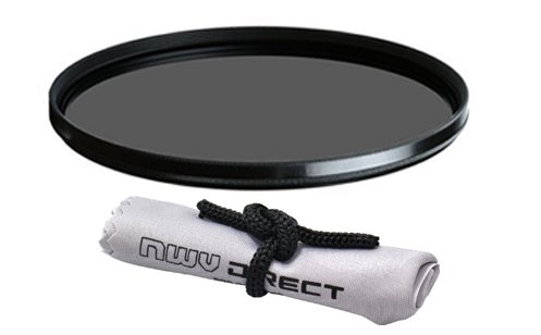 High Grade Multi-Coated, Multi-Threaded, Circular Polarizing Filter (67mm) + Nwv Direct Microfiber Cleaning Cloth. (Alternative For Tiffen Part# 67CP)
