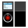 Nano 9000 Design Decal Skin Sticker for Apple iPod nano 2G (2nd Generation) 2GB/ 4GB/ 8GB Player