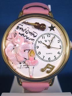 Ballerina Gold Watch
