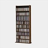 CD-DVD Hardwood Back Panel Wall Unit