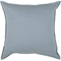 Rizzy Home T-3427A 20-Inch by 20-Inch Decorative Pillows, Aqua Blue, Set of 2