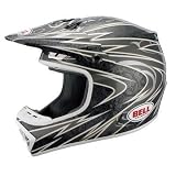 419PpDgil5L. SL160  Bell Powersports SC R Vector Off Road/Motocross Bike Helmet   Black/Silver