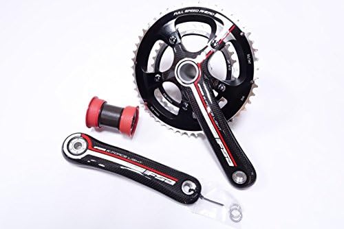 FSA K-Force Light Compact BB30/PF30 Press Fit BB Road Bike Crankset (50-34T 172.5mm)