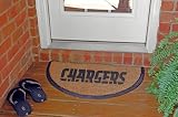San Diego Chargers NFL Half Moon Door Mat