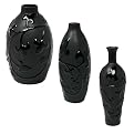 Floral Vases Collection - Black