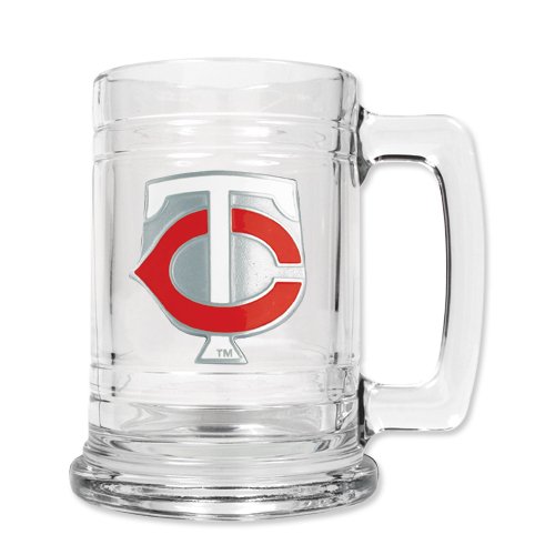 Minnesota Twins 15oz Glass Tankard