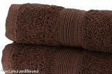 8 piece X brown Egyptian Cotton 600 gsm Towels, Towel Bale, Bath Sheets