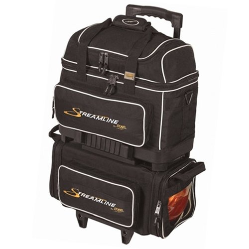 Storm Streamline 4 Ball Roller Bowling Bag- Black