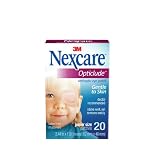 Nexcare Opticlude Orthoptic Eye Patches, Junior Size, 20-Count Boxes (Pack of 4)