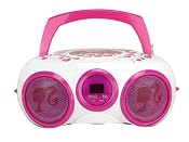 Digital Blue Barbie Boombox White/Pink