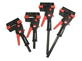 Spreader Clamps: Bessey DUO-612S 4-Piece Small DuoKlamp Set