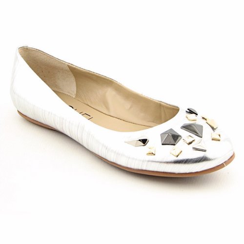 Rachel Roy Jonella Flats Shoes Silver Womens