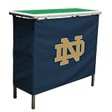 NCAA Notre Dame Fighting Irish Aluminum High Top Folding Tailgate Table With Carrying Case