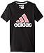 adidas Girls' Logo Short Sleeve Tee