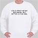 Sin is sweet in the beginning, but bitter in the end. Sweatshirt